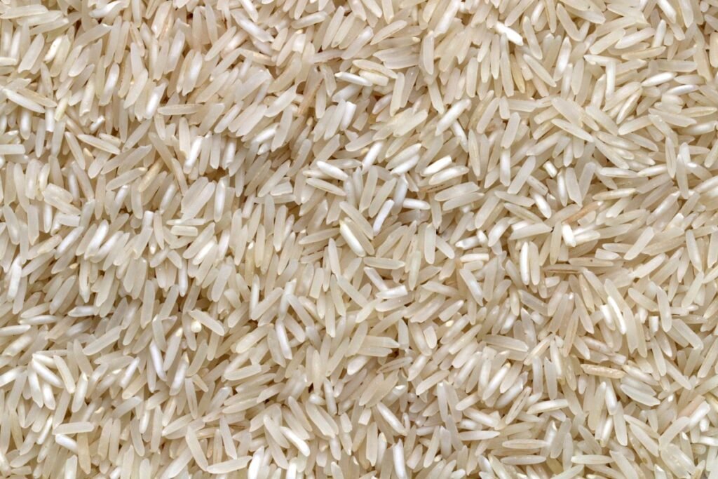 Illustrative rice grains — photo by Pierre Bamin